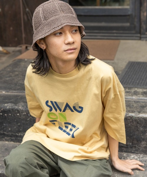 niko and...（ニコアンド）の「クロシェ編み風ハット（ハット・メンズ・ブラウン/ブラック・FREE）」の10枚目の写真