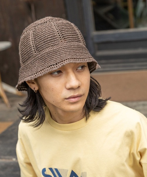 niko and（ニコアンド）の「クロシェ編み風ハット（ハット）」 - WEAR