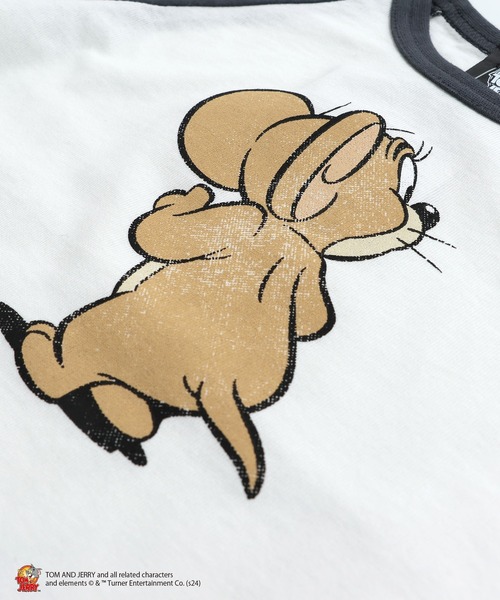 Tom＆Jerry（トムアンドジェリー）の「TOM&JERRY / トムアンドジェリー 半袖Tシャツ（Tシャツ/カットソー・キッズ・C/A/B/D/E/F・110cm/100cm/80ｃｍ/90cm/120cm/130cm/140cm）」の11枚目の写真