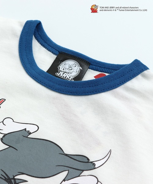 Tom＆Jerry（トムアンドジェリー）の「TOM&JERRY / トムアンドジェリー 半袖Tシャツ（Tシャツ/カットソー・キッズ・C/A/B/D/E/F・110cm/100cm/80ｃｍ/90cm/120cm/130cm/140cm）」の19枚目の写真