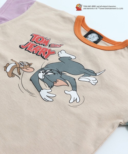 Tom＆Jerry（トムアンドジェリー）の「TOM&JERRY / トムアンドジェリー 半袖Tシャツ（Tシャツ/カットソー・キッズ・C/A/B/D/E/F・110cm/100cm/80ｃｍ/90cm/120cm/130cm/140cm）」の22枚目の写真