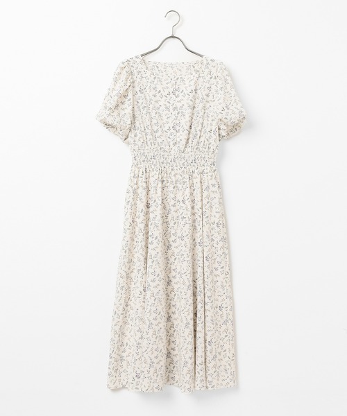 Honeys(ハニーズ)の「バルーン袖ワンピース(ワンピース・レディース・ブラック系その他/ホワイト系その他/ブルー系その他・S/M/L/LL/3L)」の10枚目の写真