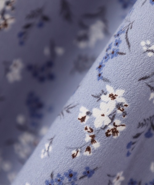 Honeys(ハニーズ)の「バルーン袖ワンピース(ワンピース・レディース・ブラック系その他/ホワイト系その他/ブルー系その他・S/M/L/LL/3L)」の15枚目の写真