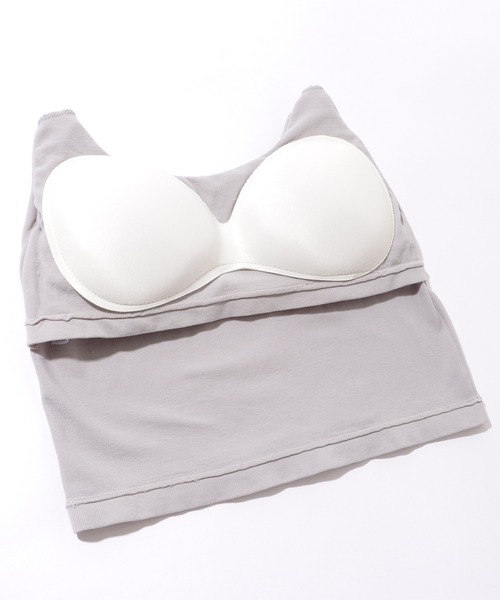 Lace Ladies(レースレディース)の「ソリッドカラー クロスバック ストラップ カップ付き タンクトップ(キャミソール・レディース・ブラック/ダークグレー/ライトグレー/ホワイト・FREE)」の17枚目の写真