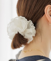 flower | シープリーツシュシュ(シュシュ)