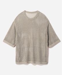 HARE | オーバーメッシュニットプルオーバーSS(HARE)(ニット/セーター)