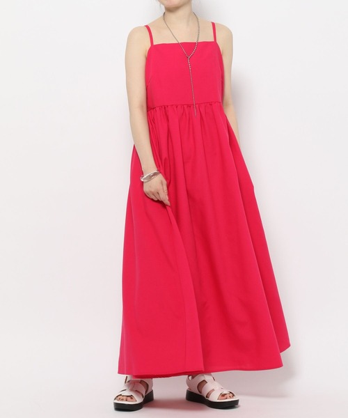 セール】高山直子さんコラボ/リネンコンキャミワンピ/EiiS