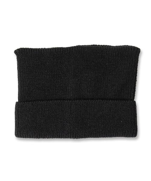 WEGO(ウィゴー)の「WEGO/ネコミミニットキャップ(ニットキャップ/ビーニー・レディース・ブラック/オフホワイト・FREE)」の11枚目の写真