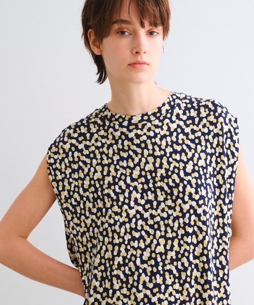 three dots(スリードッツ)の「トラベルライン コクーンドレス(ワンピース・レディース・マルチ・SMALL/MEDIUM)」の6枚目の写真