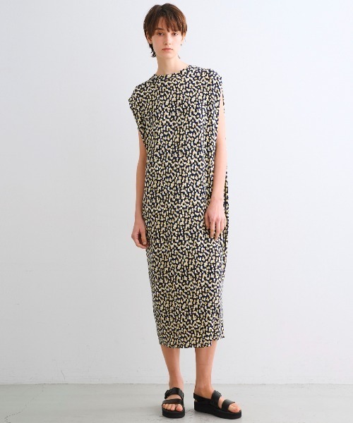 three dots(スリードッツ)の「トラベルライン コクーンドレス(ワンピース・レディース・マルチ・SMALL/MEDIUM)」の7枚目の写真