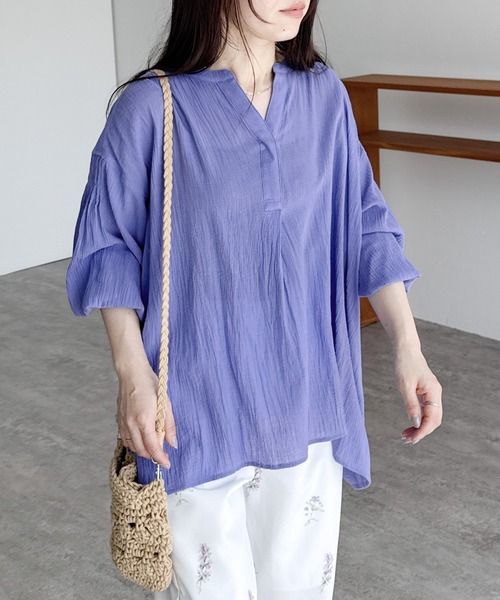 OHGA RAPPA オーガ ラッパブラウス yori machatt 新品OHGAオーガPURE