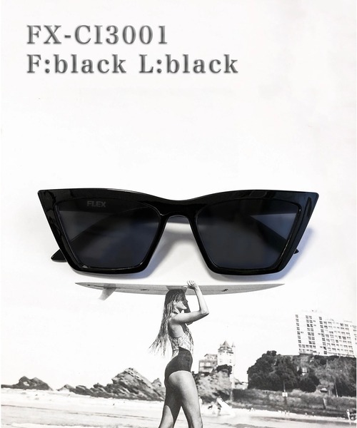FLEX（フレックス）の「cateye3 sunglasses / キャットアイ サングラス
