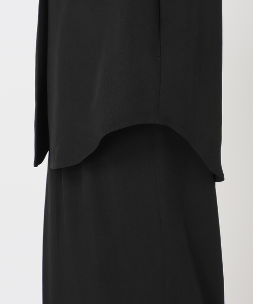 セール】ELENI/エルニ ライトクロスジャケット（ノーカラージャケット