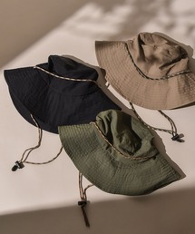 CALIFORNIA OUTFITTERS（カリフォルニア アウトフィッターズ）の「1-5C2 【UVカット９９.９％以上】パッカブル 撥水 ウォーターリペレント つば広 サファリハット UVカット 紫外線対策 あご紐付き 折りたたみ（ハット）」