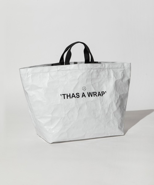 WCJ(ダブルシージェイ)の「【撥水】THAS A WRAP BAG(トートバッグ・レディース・ブラック/ブルー/ホワイト/ベージュ・FREE)」の3枚目の写真