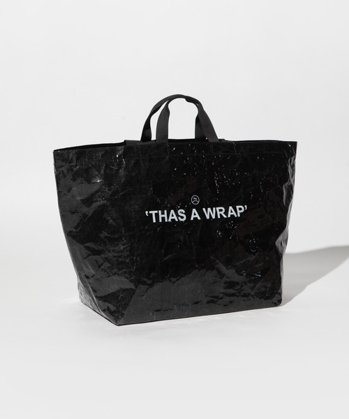 WCJ(ダブルシージェイ)の「【撥水】THAS A WRAP BAG(トートバッグ・レディース・ブラック/ブルー/ホワイト/ベージュ・FREE)」の1枚目の写真