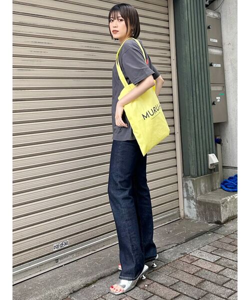 バッグ m_yyyua WEB限定商品】MURUA (ムルーア)メタリックサイドシャーリング