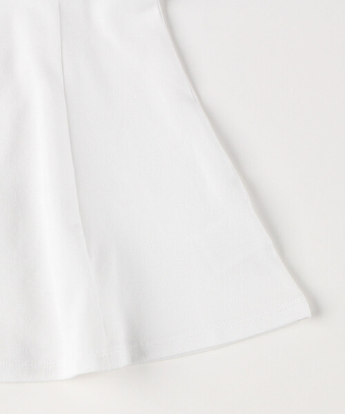 COMME CA ISM（コムサイズム）の「フリルデザイン カットソー（Tシャツ/カットソー・キッズ・ネイビー/ホワイト・110cm/140cm/130cm/120cm/100cm/150cm）」の7枚目の写真