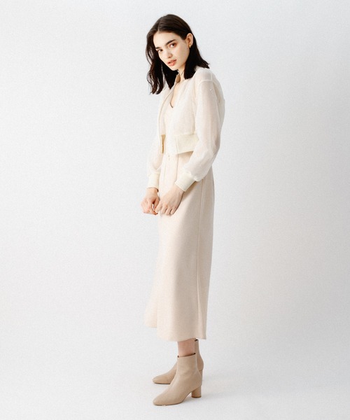 DEICY（デイシー）の「ミニパールチュールブルゾン（ブルゾン・レディース・ピンク/ブラック/アイボリー・FREE）」の17枚目の写真