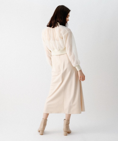 DEICY（デイシー）の「ミニパールチュールブルゾン（ブルゾン・レディース・ピンク/ブラック/アイボリー・FREE）」の20枚目の写真