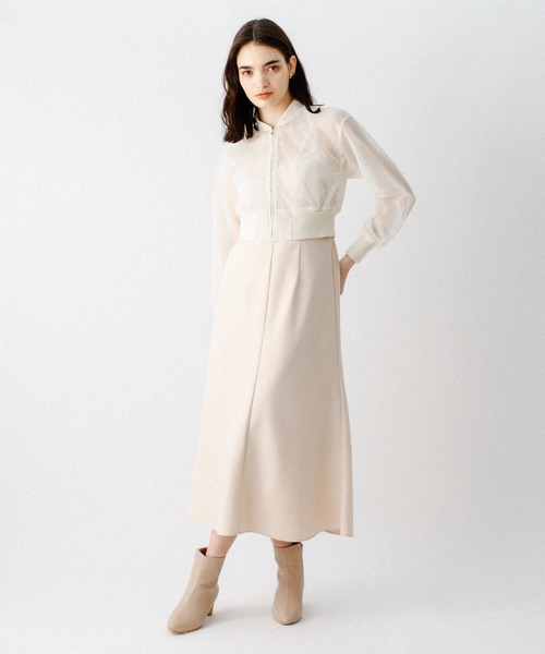 DEICY（デイシー）の「ミニパールチュールブルゾン（ブルゾン・レディース・ピンク/ブラック/アイボリー・FREE）」の22枚目の写真