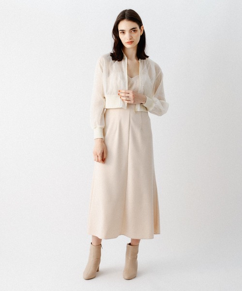 DEICY（デイシー）の「ミニパールチュールブルゾン（ブルゾン・レディース・ピンク/ブラック/アイボリー・FREE）」の15枚目の写真