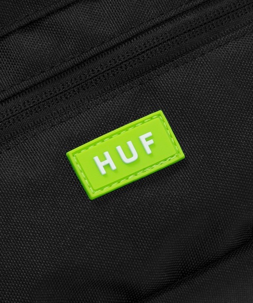 HUF（ハフ）の「HYDE WAIST BAG / HUF ハフ ウエストバッグ 4.5L（ボディバッグ/ウエストポーチ・メンズ・ブラック・O/S）」の5枚目の写真