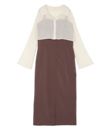 LAGUNAMOON | シアーシャツセットキャミワンピース(ワンピース)