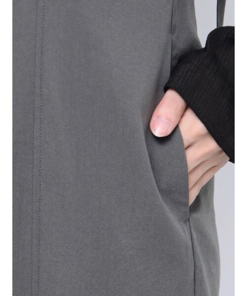 LAGUNAMOON（ラグナムーン）の「シアーシャツセットキャミワンピース（ワンピース・レディース・ブラウン/ベージュ/チャコールグレー・SMALL/MEDIUM）」の13枚目の写真