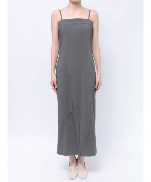 LAGUNAMOON（ラグナムーン）の「シアーシャツセットキャミワンピース（ワンピース・レディース・ブラウン/ベージュ/チャコールグレー・SMALL/MEDIUM）」の16枚目の写真