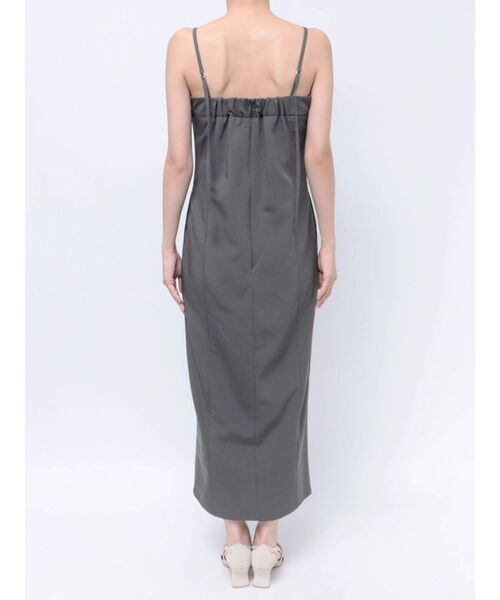 LAGUNAMOON（ラグナムーン）の「シアーシャツセットキャミワンピース（ワンピース・レディース・ブラウン/ベージュ/チャコールグレー・SMALL/MEDIUM）」の17枚目の写真