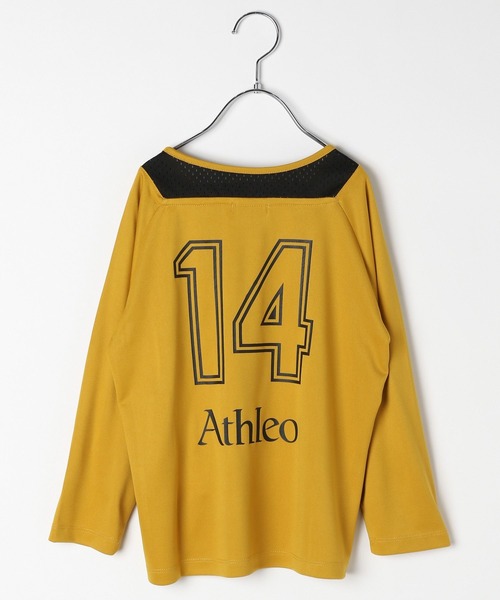 Russell Athletic（ラッセルアスレティック）の「【RUSSELL ATHLETIC】別注ゲームシャツ(KIDS)（Tシャツ/カットソー・キッズ・ネイビー/ブルー/マスタード・130cm/120cm/150cm/140cm）」の18枚目の写真