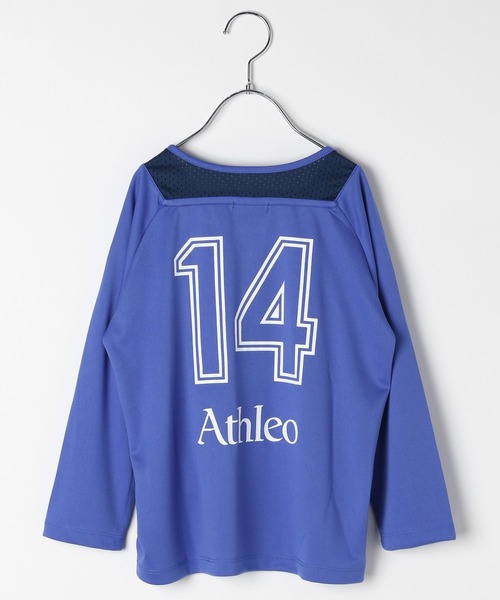 Russell Athletic（ラッセルアスレティック）の「【RUSSELL ATHLETIC】別注ゲームシャツ(KIDS)（Tシャツ/カットソー・キッズ・ネイビー/ブルー/マスタード・130cm/120cm/150cm/140cm）」の20枚目の写真