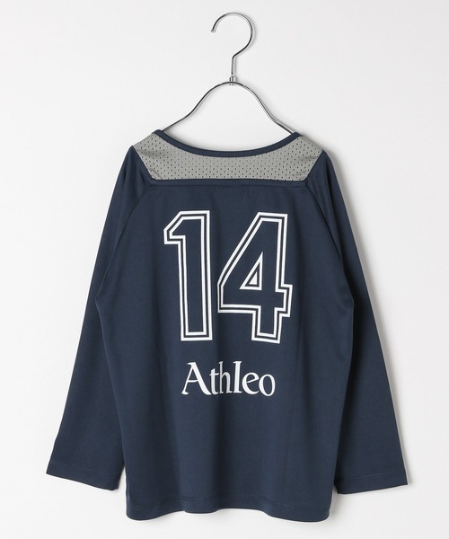 Russell Athletic（ラッセルアスレティック）の「【RUSSELL ATHLETIC】別注ゲームシャツ(KIDS)（Tシャツ/カットソー・キッズ・ネイビー/ブルー/マスタード・130cm/120cm/150cm/140cm）」の22枚目の写真