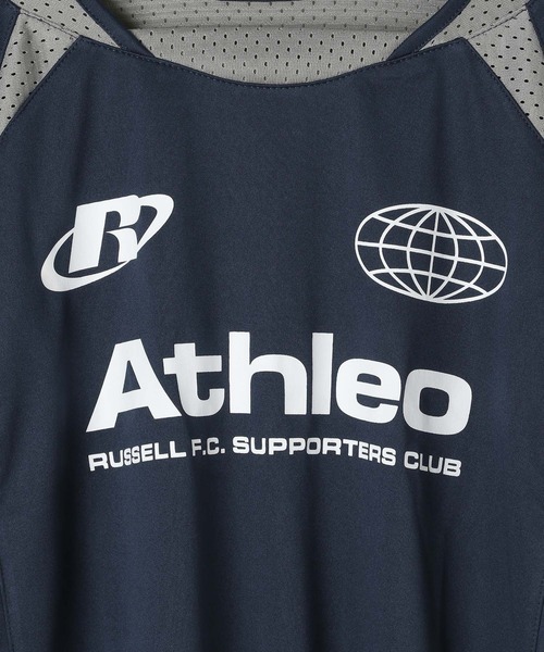 Russell Athletic（ラッセルアスレティック）の「【RUSSELL ATHLETIC】別注ゲームシャツ(KIDS)（Tシャツ/カットソー・キッズ・ネイビー/ブルー/マスタード・130cm/120cm/150cm/140cm）」の8枚目の写真