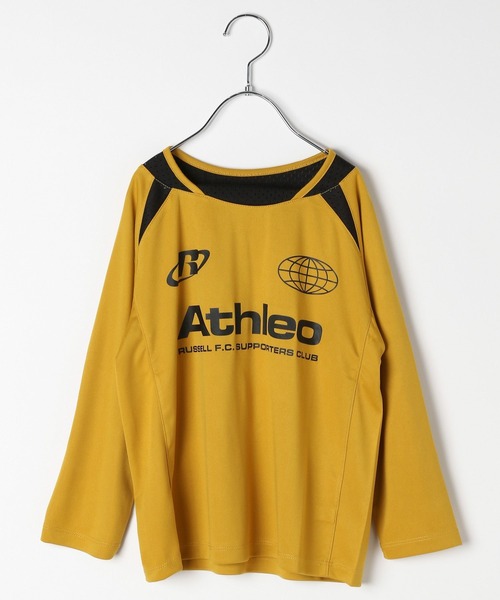 Russell Athletic（ラッセルアスレティック）の「【RUSSELL ATHLETIC】別注ゲームシャツ(KIDS)（Tシャツ/カットソー・キッズ・ネイビー/ブルー/マスタード・130cm/120cm/150cm/140cm）」の17枚目の写真