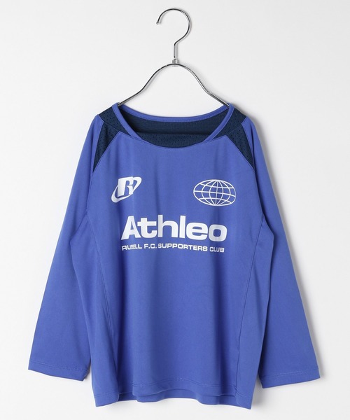 Russell Athletic（ラッセルアスレティック）の「【RUSSELL ATHLETIC】別注ゲームシャツ(KIDS)（Tシャツ/カットソー・キッズ・ネイビー/ブルー/マスタード・130cm/120cm/150cm/140cm）」の19枚目の写真