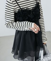 MAJESTIC LEGON | ミルフィーユキラキラビスチェ(キャミソール)