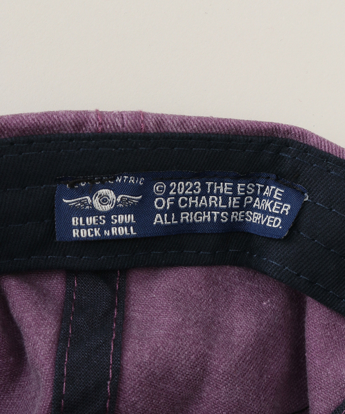 plage(プラージュ)の「BLUESCENTRIC/ブルースセントリック CHARIE PARKER LOGO キャップ(キャップ・レディース・パープル・FREE)」の14枚目の写真