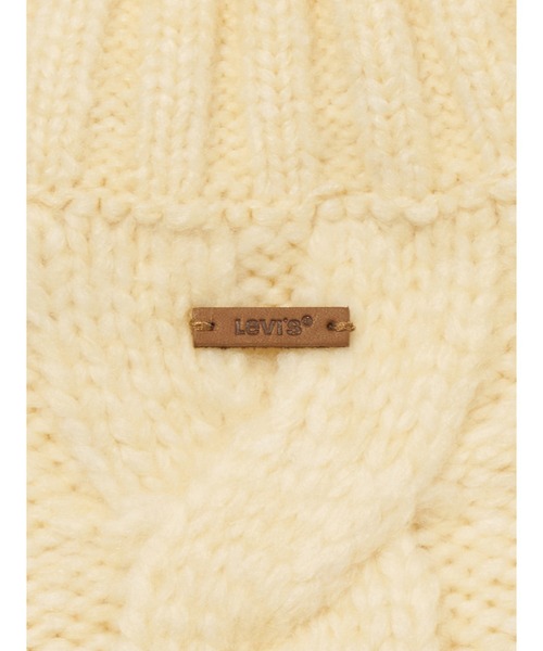 ニット セーター Levi's/リーバイス ISABEL ケーブルニットセーター ホワイト WHITE SWAN レディース セール】Levi's/リーバイス ISABEL ケーブルニットセーター