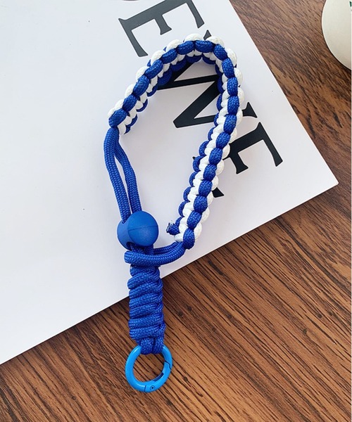 lit.Cy(リットシー)の「ソロモン編みハンドスマホストラップ(スマホグッズ・レディース・ブラック/ブルー/イエロー/グリーン/オレンジ系その他・FREE)」の11枚目の写真