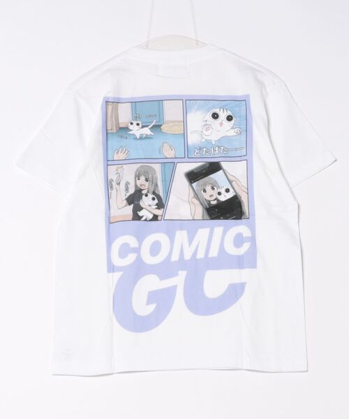 ARCHIVER(アーカイバ)の「【8】【it】【Grace Chow/グレース チョウ】Graphic/Design T(Tシャツ/カットソー・レディース・ホワイト/サックスブルー・SMALL/MEDIUM)」の3枚目の写真