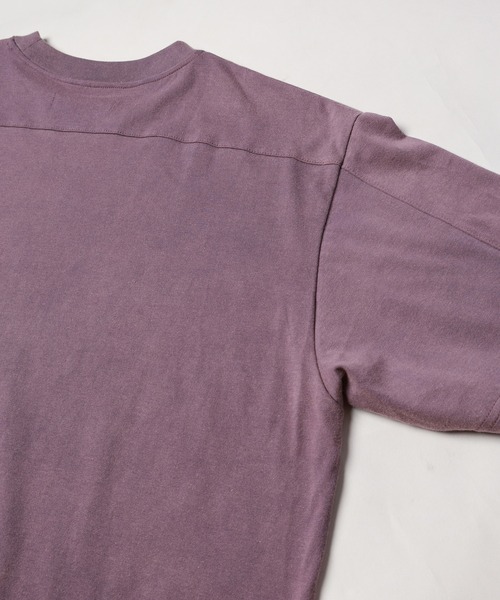 Jieda(ジエダ)の「PIGMENT S/S TEE(Tシャツ/カットソー・メンズ・ブラック/パープル・1/2)」の8枚目の写真