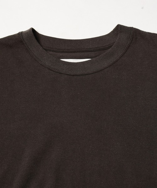 Jieda(ジエダ)の「PIGMENT S/S TEE(Tシャツ/カットソー・メンズ・ブラック/パープル・1/2)」の6枚目の写真