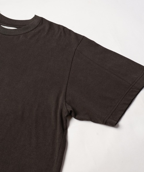 Jieda(ジエダ)の「PIGMENT S/S TEE(Tシャツ/カットソー・メンズ・ブラック/パープル・1/2)」の5枚目の写真