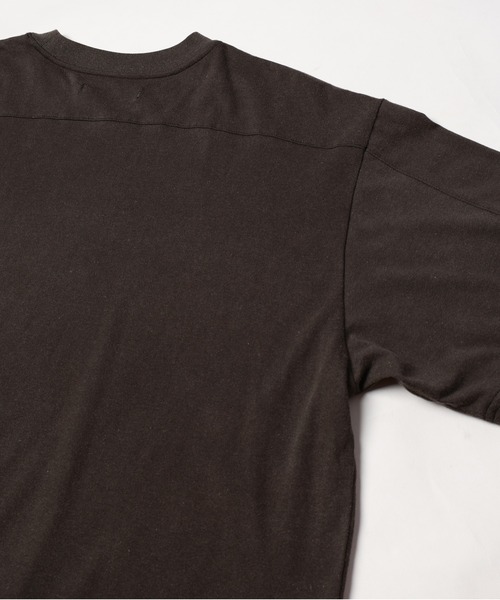 Jieda(ジエダ)の「PIGMENT S/S TEE(Tシャツ/カットソー・メンズ・ブラック/パープル・1/2)」の4枚目の写真