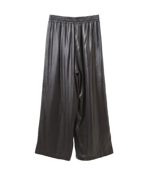 YECCA VECCA（イェッカヴェッカ）の「グロッシーコーティングサテンパンツ（その他パンツ・レディース・ブラック/ベージュ・FREE）」の13枚目の写真