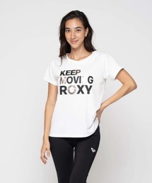 KEEP MOVING/ロキシーUVカット水陸両用半袖Tシャツ