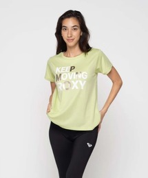 KEEP MOVING/ロキシーUVカット水陸両用半袖Tシャツ
