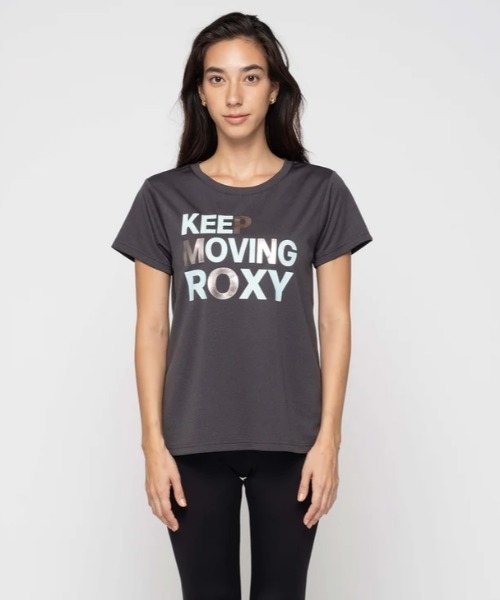 ROXY(ロキシー)の「KEEP MOVING/ロキシーUVカット水陸両用半袖Tシャツ(Tシャツ/カットソー・レディース・グリーン/ホワイト/チャコールグレー/ブラック・LARGE/MEDIUM/SMALL)」の15枚目の写真